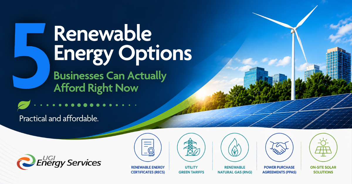 5 Renewable Energy Options Businesses Can Actually Afford Right Now